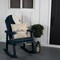 Highwood Usa Hamilton Rocking Chair Outdoor Furniture for Patio, Backyard, Garden AD-RKCH6-FBE - alternate 2
